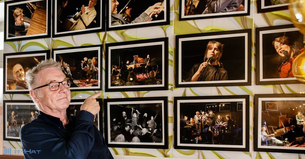 Utställningen på Katalins Jazzbar